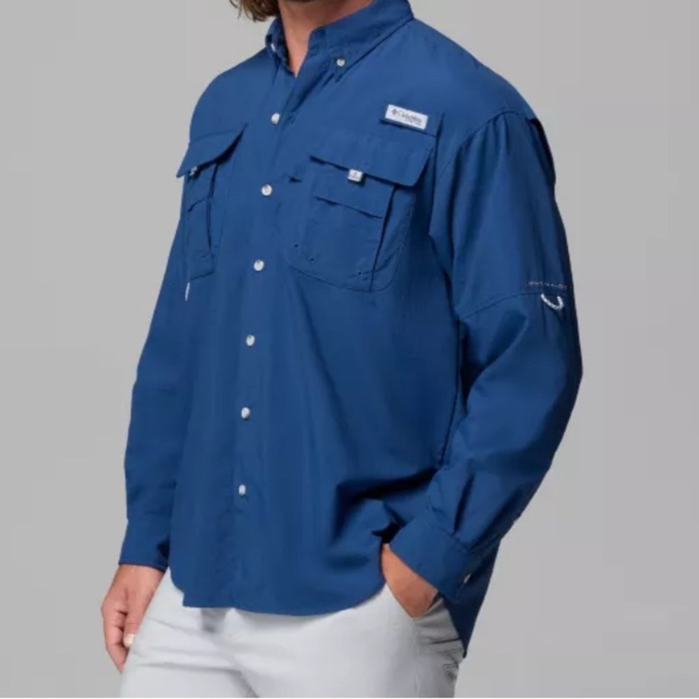 Men’s PFG Bahama™ II Long Sleeve Shirt  Size XL EA101 - Picture 3 of 9